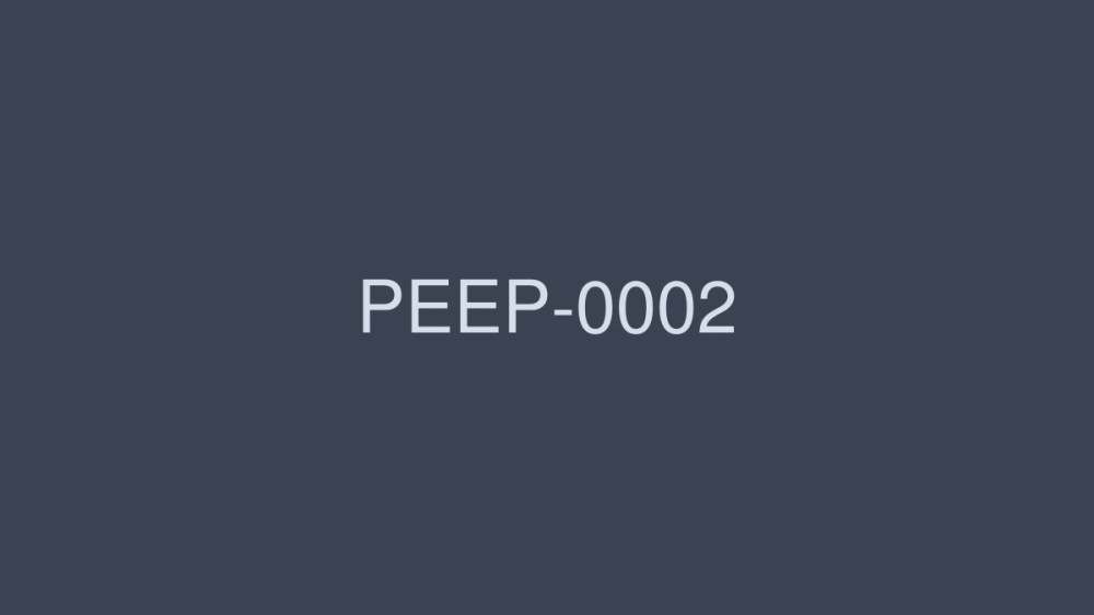 PEEP-0002